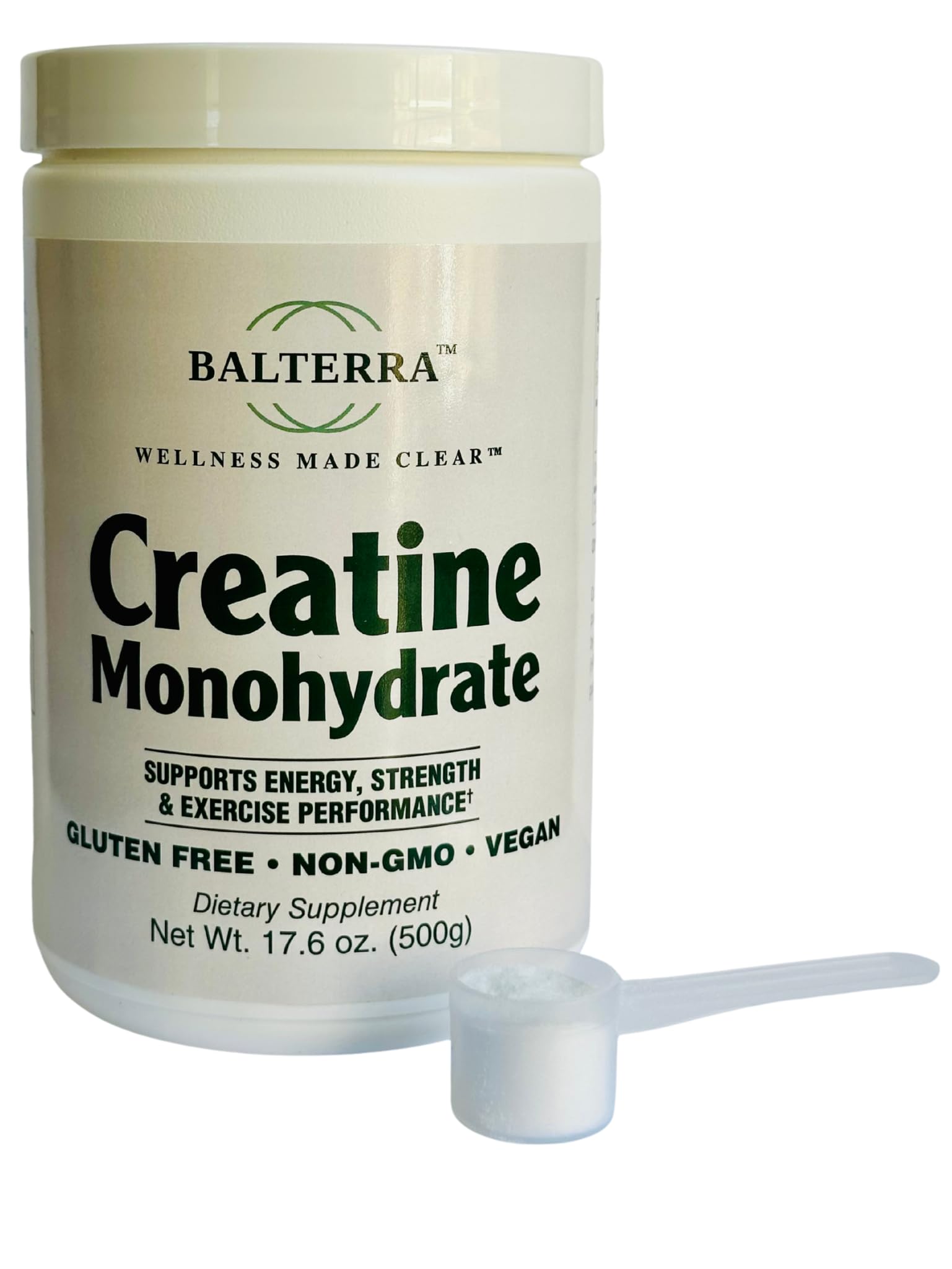 Wellness Made Clear Creatine Monohydrate Powder 17.6 oz