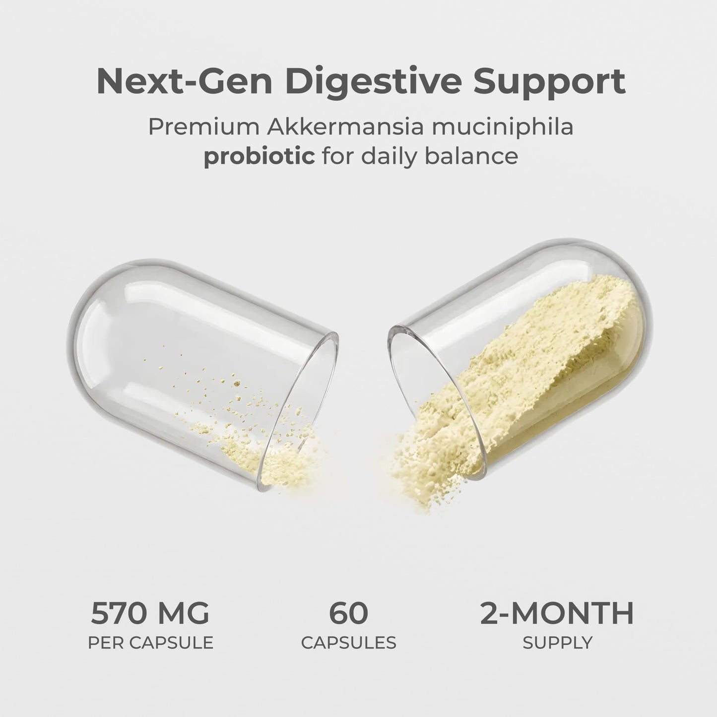 Neurogan Akkermansia Muciniphila Postbiotic - 30 Billion AFU Capsule 60 Count