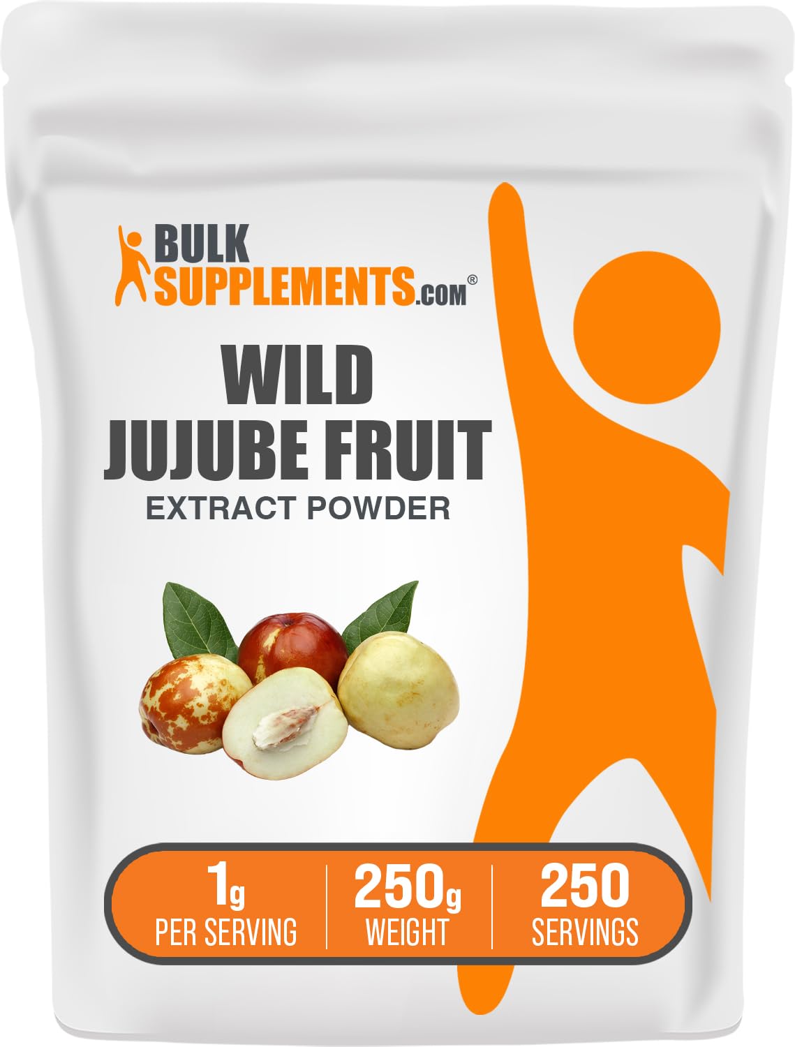 BulkSupplements Wild Jujube Extract Powder 8.8 oz
