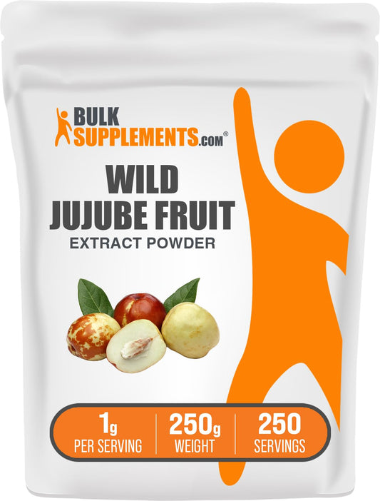 BulkSupplements Wild Jujube Extract Powder 8.8 oz