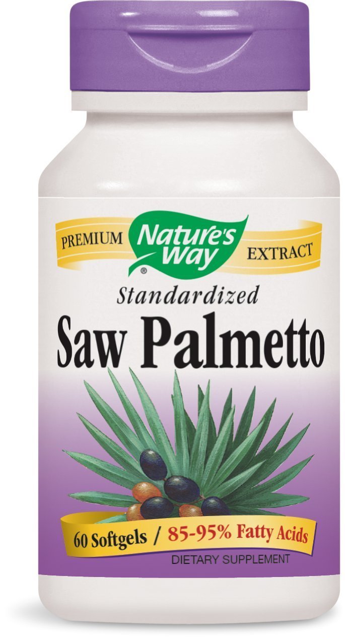 Nature's Way Saw Palmetto Softgels 60 Count
