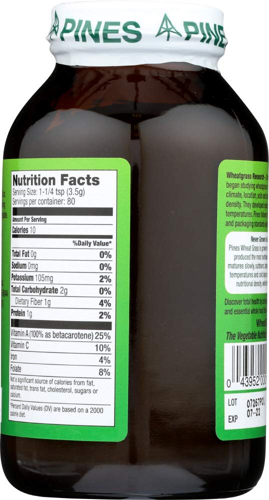 Pines Wheat Grass Powder, 1 Count