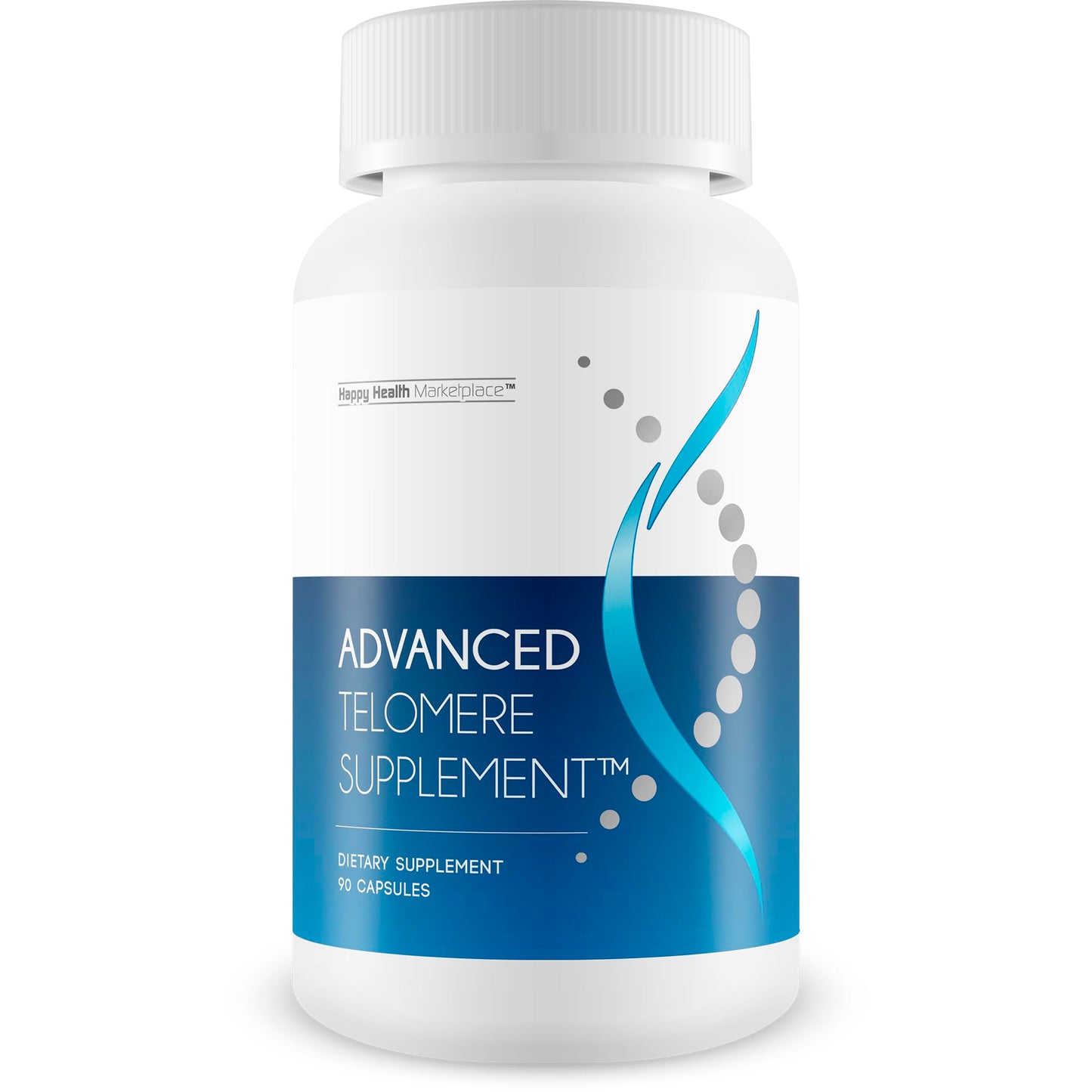 Happy Health Marketplace Advanced Telomere Support Capsule, 90 Count