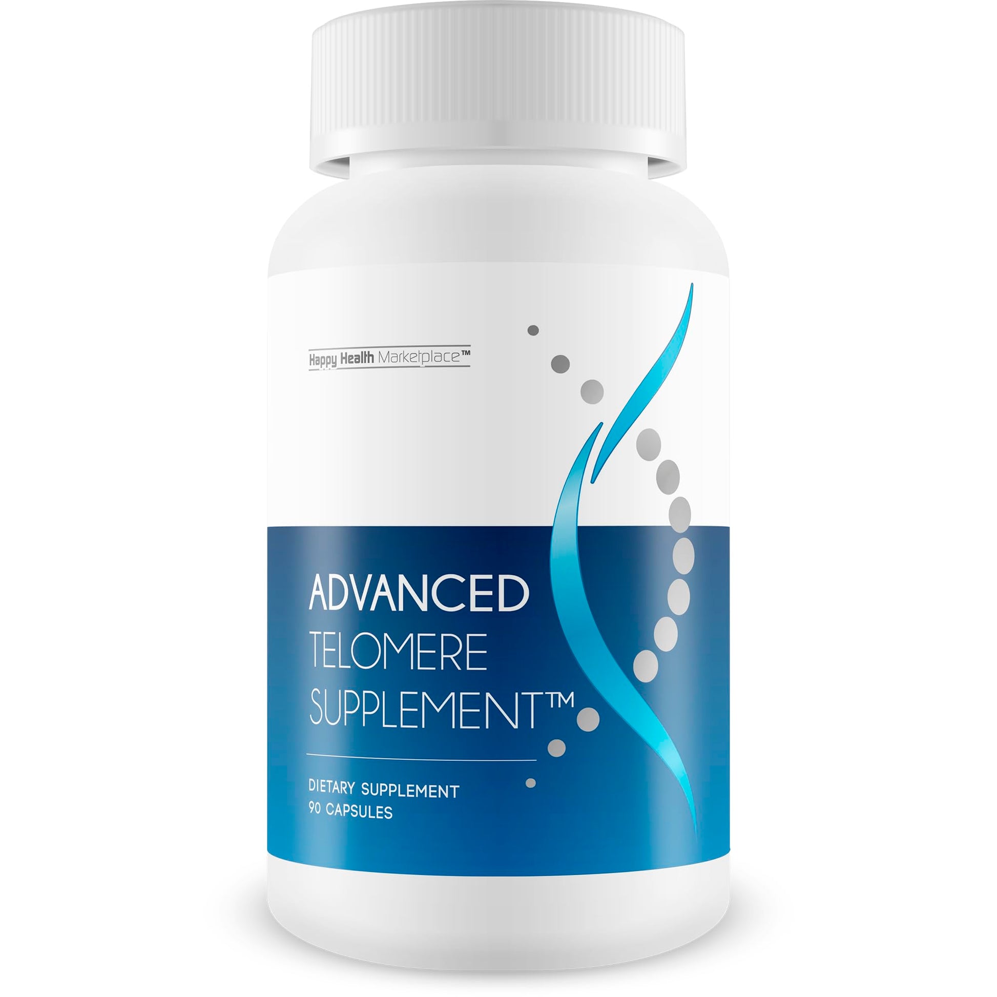 Happy Health Marketplace Advanced Telomere Support Capsule, 90 Count