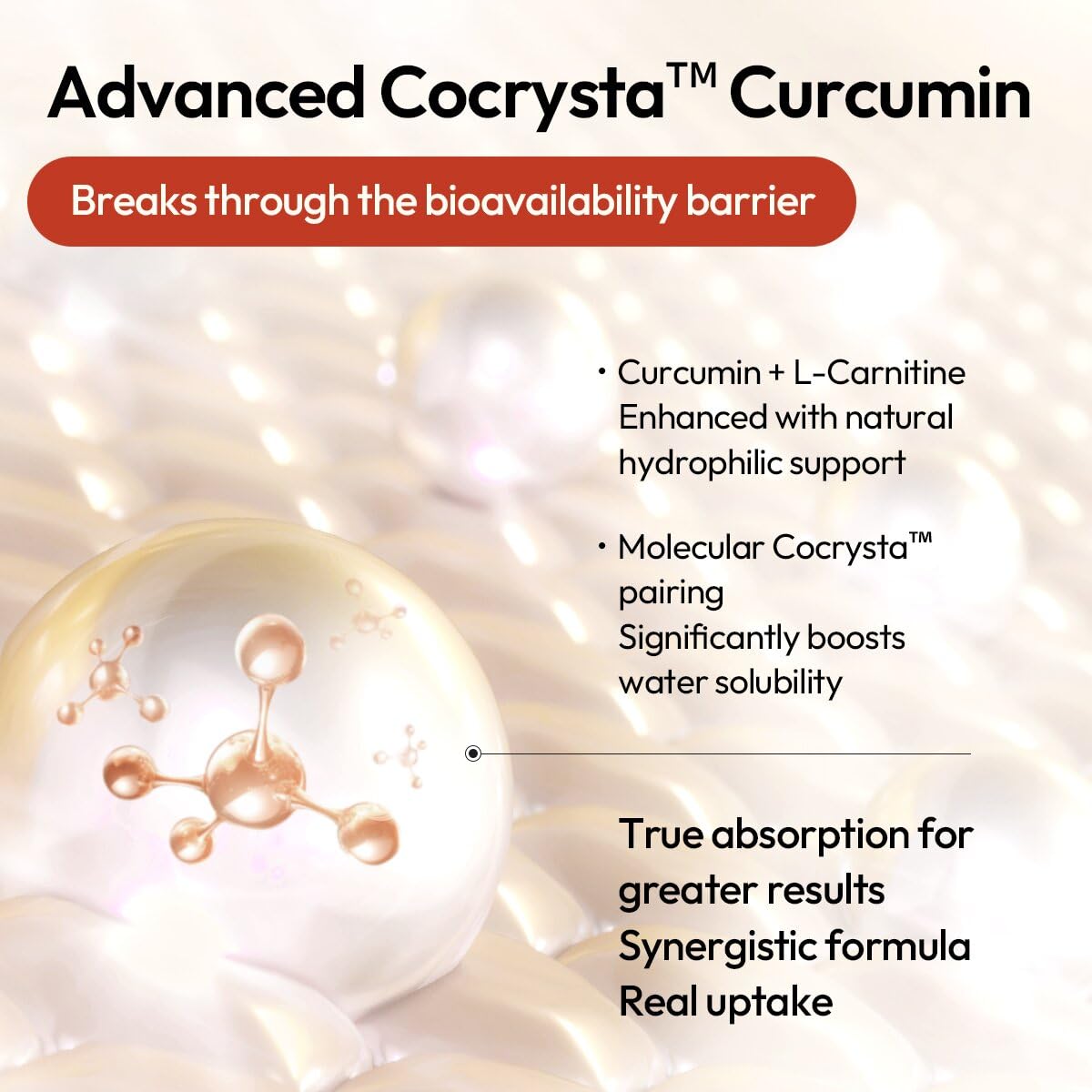BIGVITA CoCrystal Curcumin+ Capsules, 60 Count