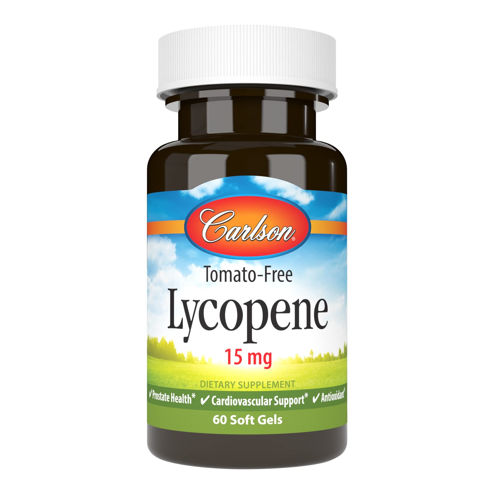 Carlson Lycopene 15 mg Softgels, 60 Count