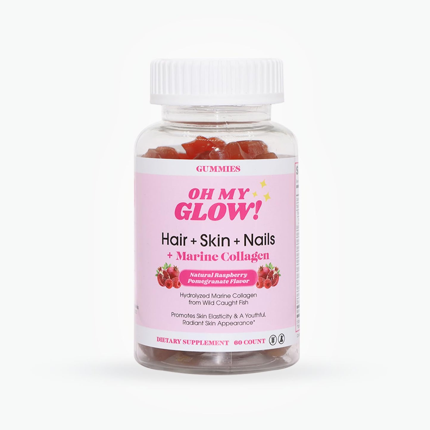 Snana Oh My Glow! Hair, Skin & Nails + Marine Collagen 60 Gummies