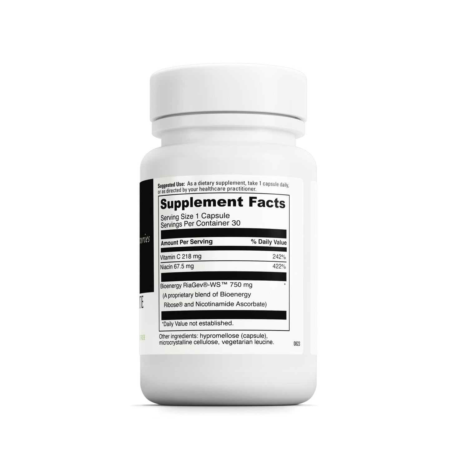 DAVINCI NAD+ Activate NAD Supplement with Vitamin C & Niacin Capsules, 30 Count