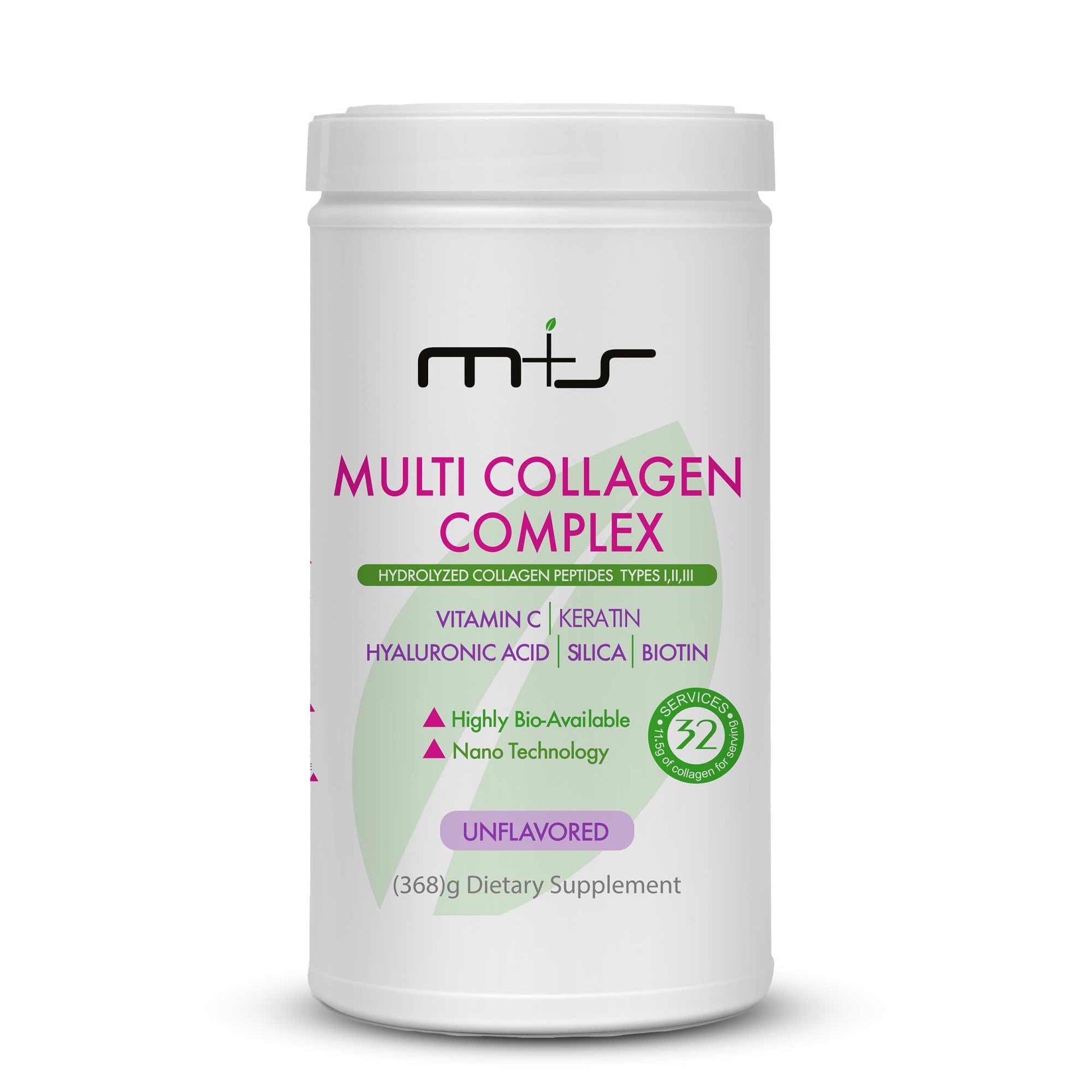 M+S Multi Collagen Complex Powder 12.98 oz