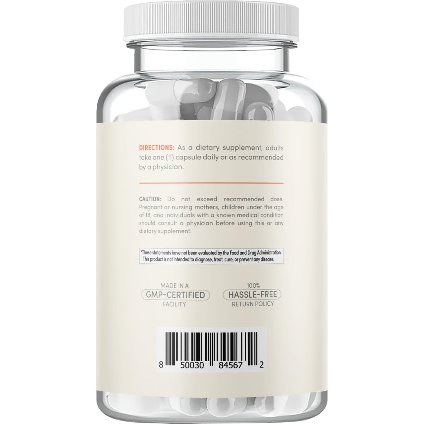 Clear Formulas Bioactive SAM-e 500mg Capsule, 60 Count