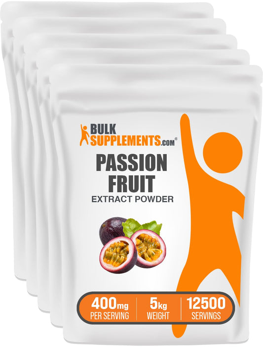 BulkSupplements Passion Fruit Extract Powder 400mg per Serving 176.37