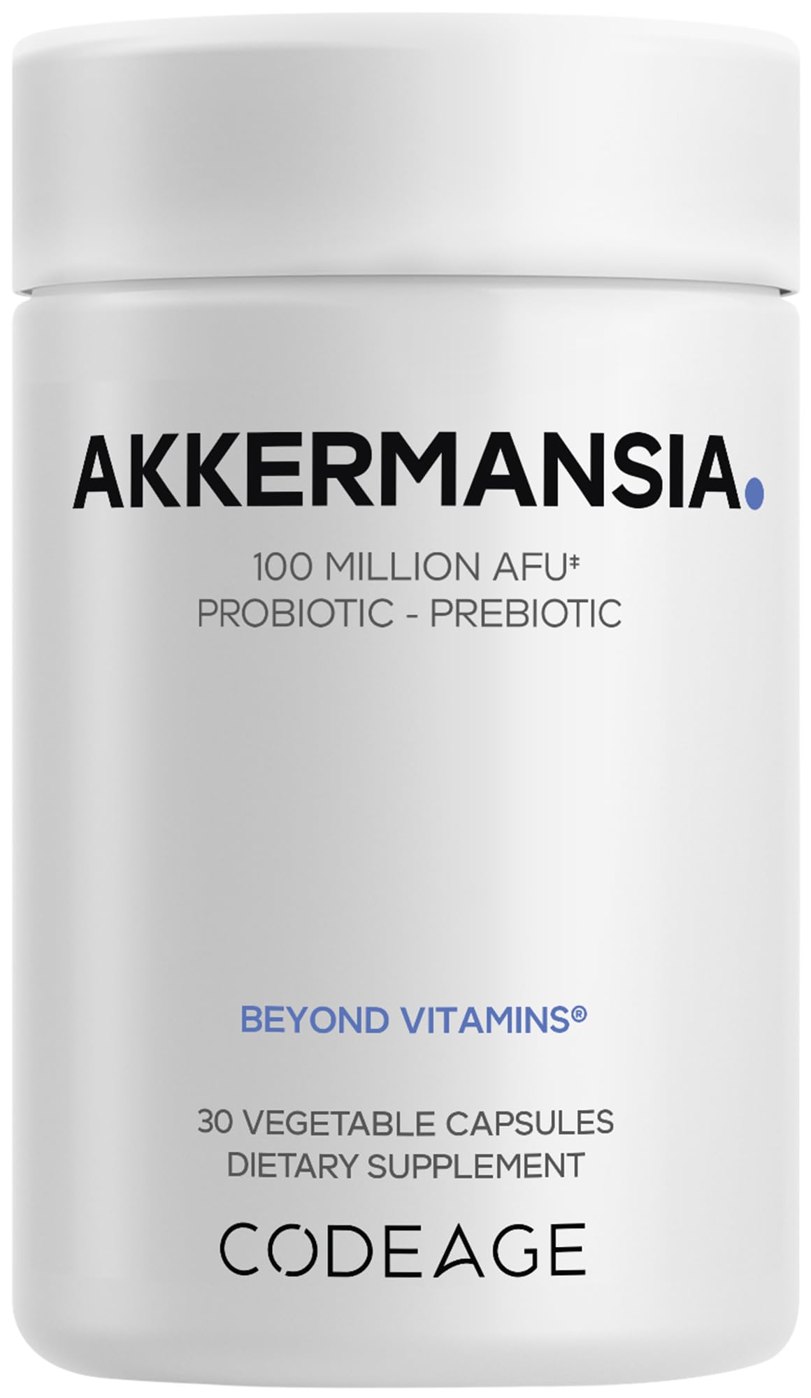 Codeage Akkermansia Probiotic, 30 Capsules