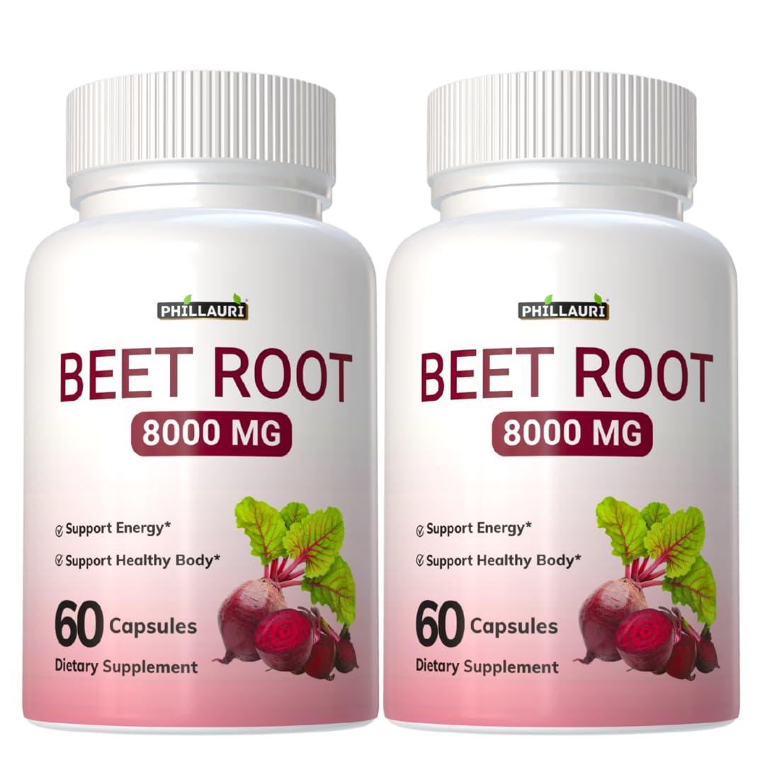 Phillauri Beet Root Capsules 120 Capsules