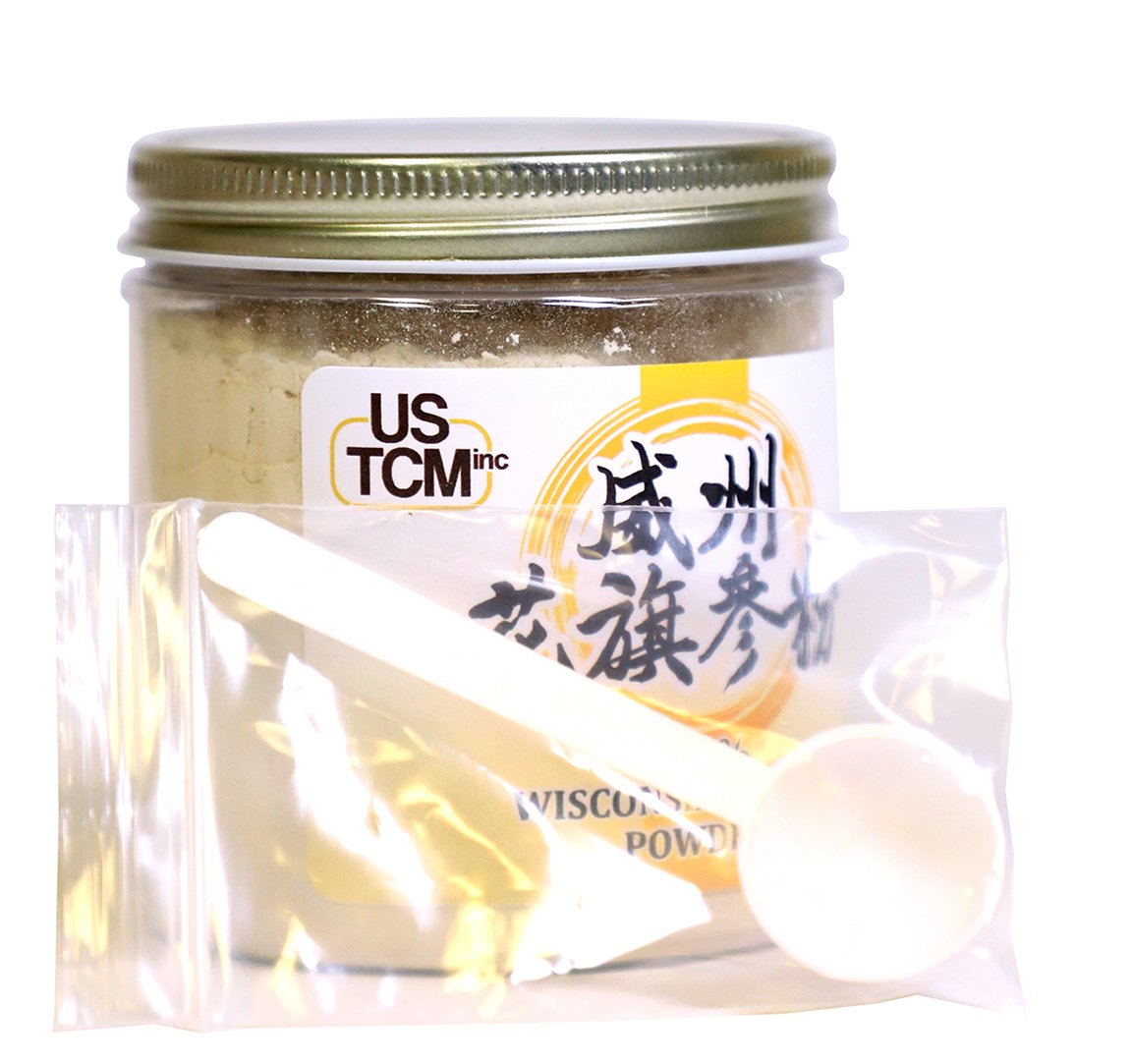 USTCM Wisconsin American Ginseng Powder 1 Count