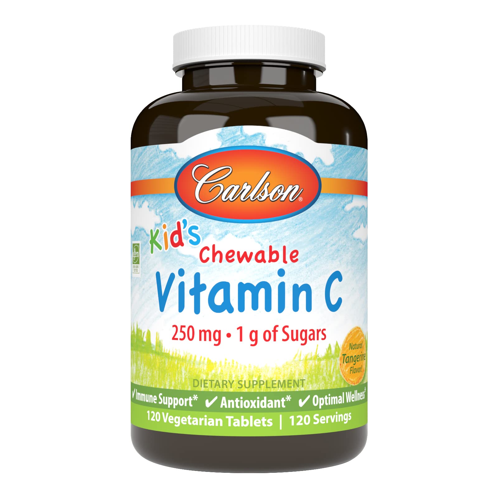 Carlson Kid's Vitamin C Tablet 120 Tablets