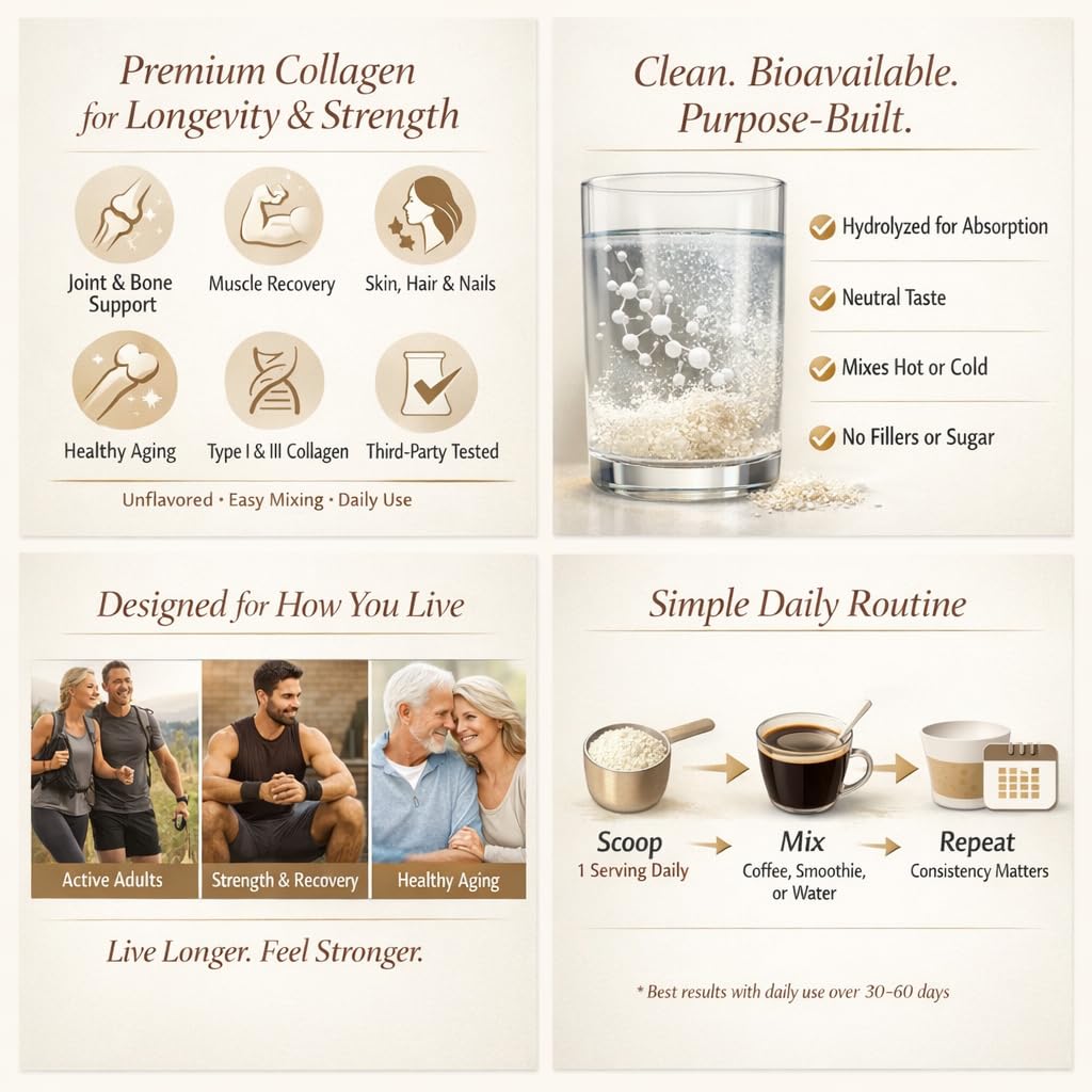 Terrana Collagen Peptides Powder 16