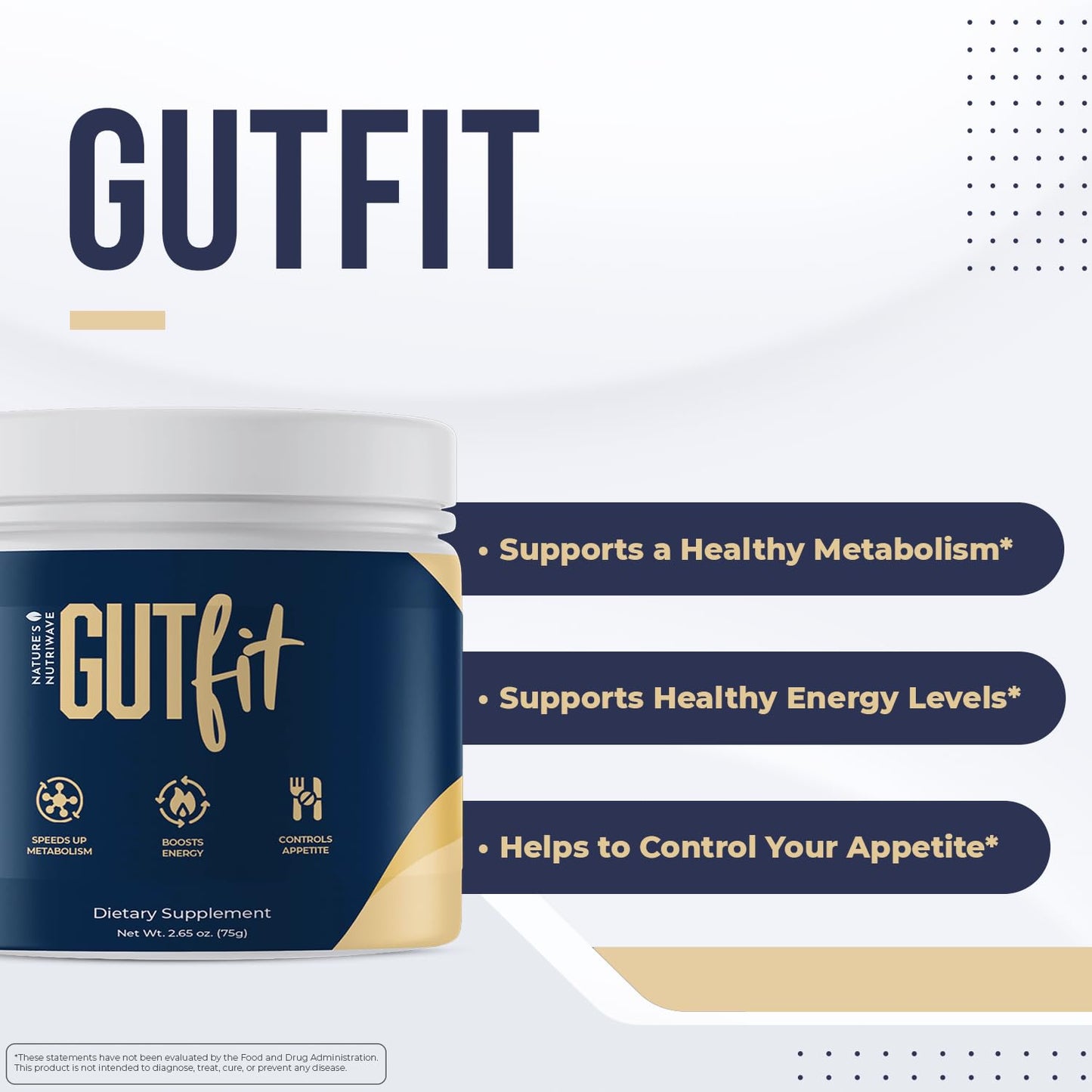 Nature’s NutriWave Gutfit Powder 2.65 oz