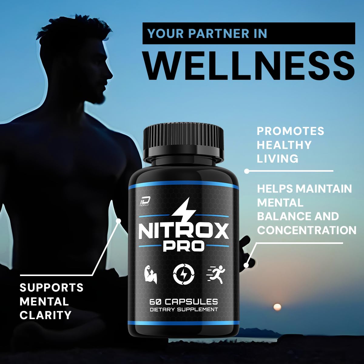 Indelo Nitrox Pro Capsule 120 Capsules