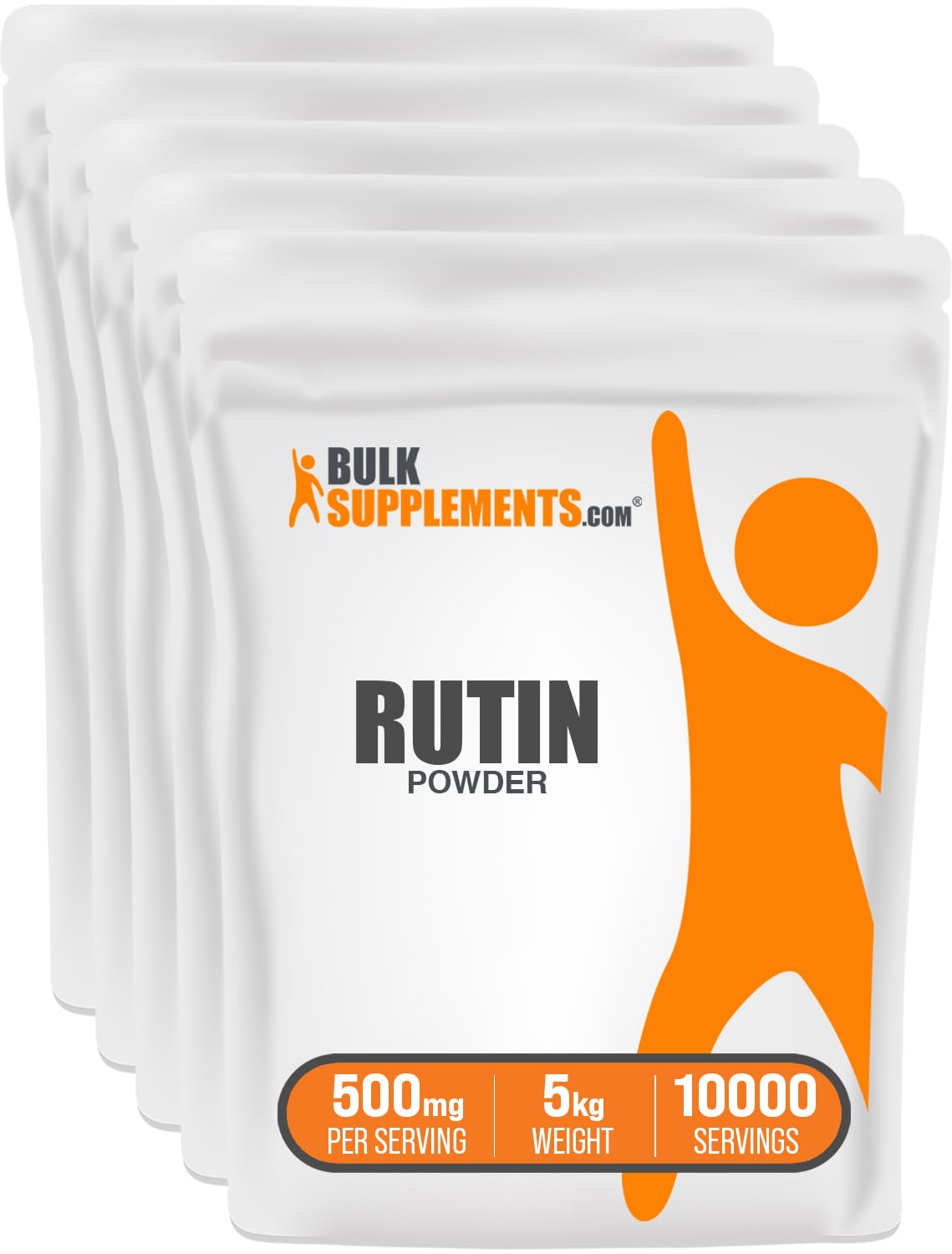 BulkSupplements Rutin Powder Pack of 5