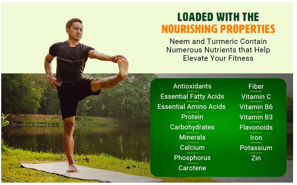 WAY 4 ORGANIC W4O Neem Turmeric Capsules 1 Capsule
