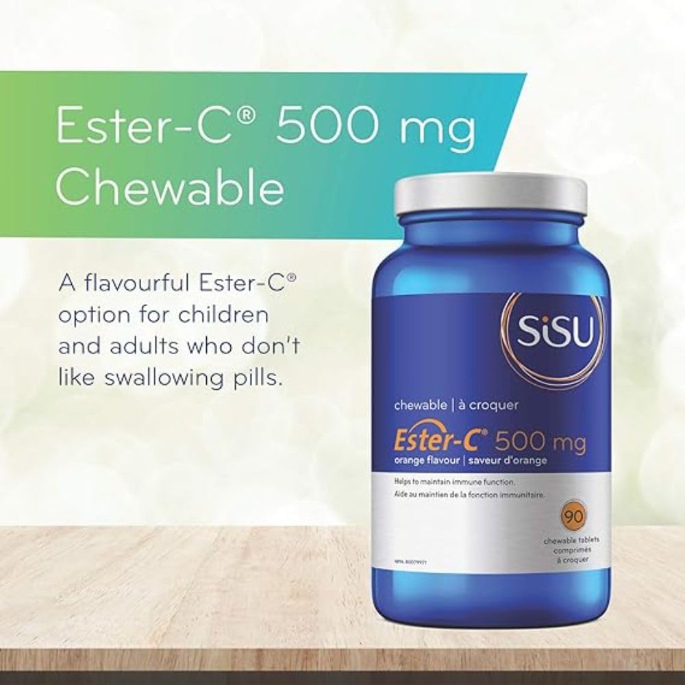 SISU Ester C 500mg Tablet, 90 Count