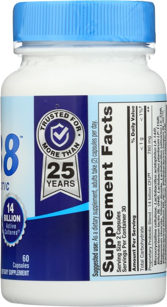 Nutrition Now PB 8 Pro-Biotic Acidophilus For Life 60 Capsules
