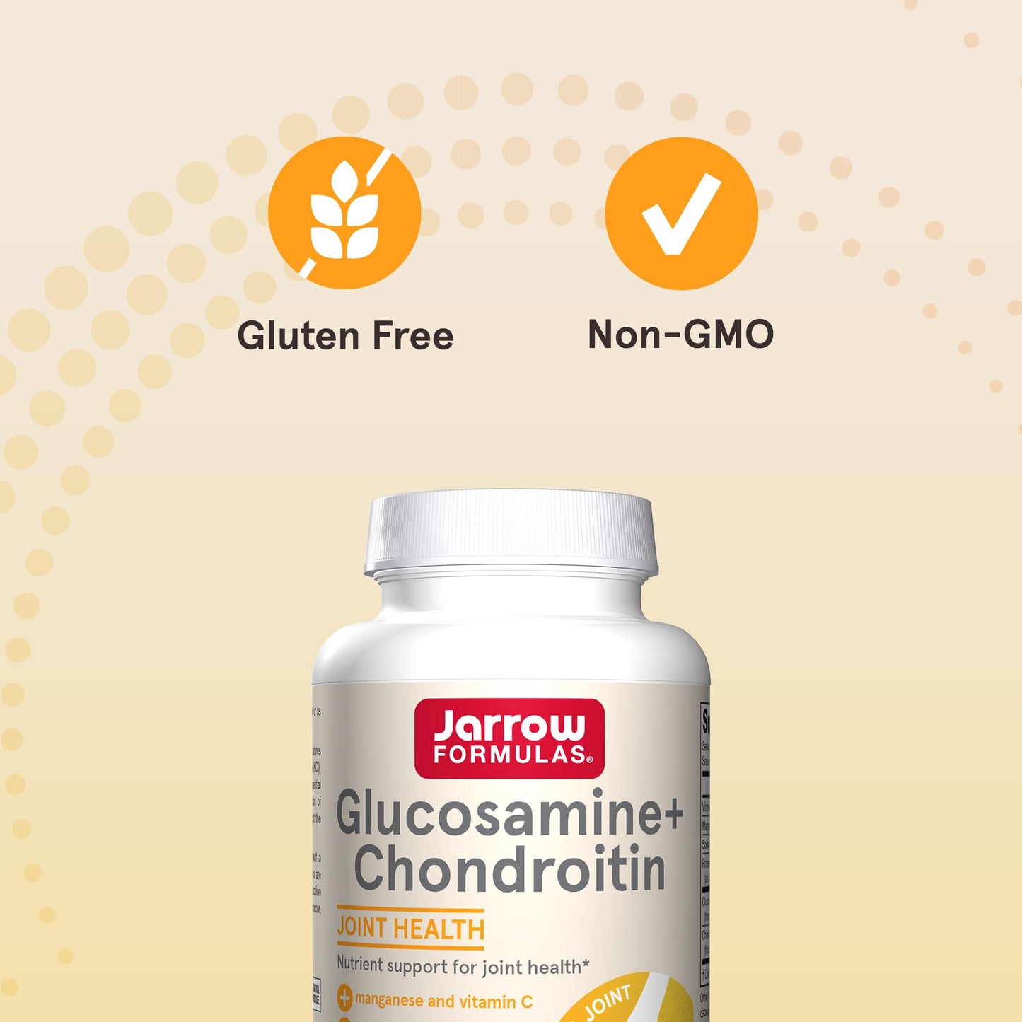 Jarrow Formulas Glucosamine + Chondroitin Capsules 240