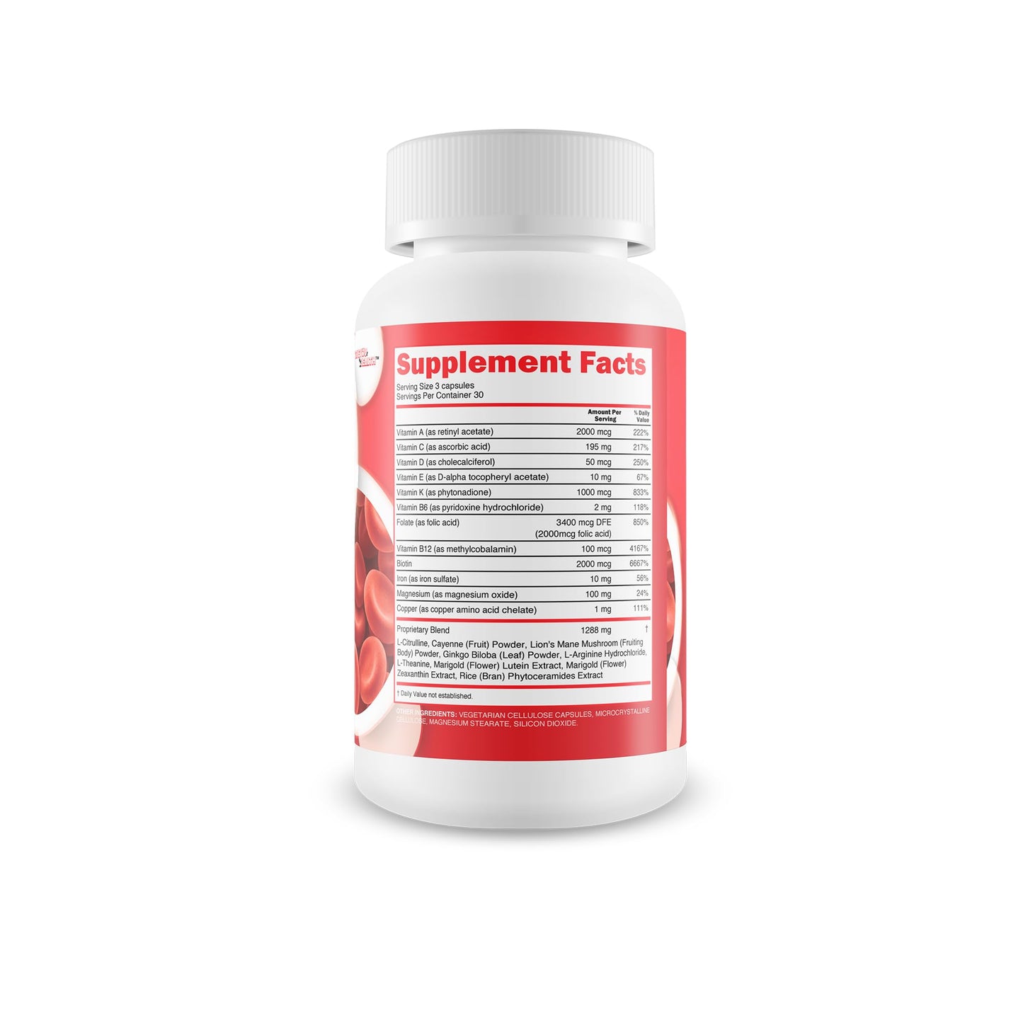 True You Health Arterial Flush Ritual Blood Flow Support Capsules 90 Count