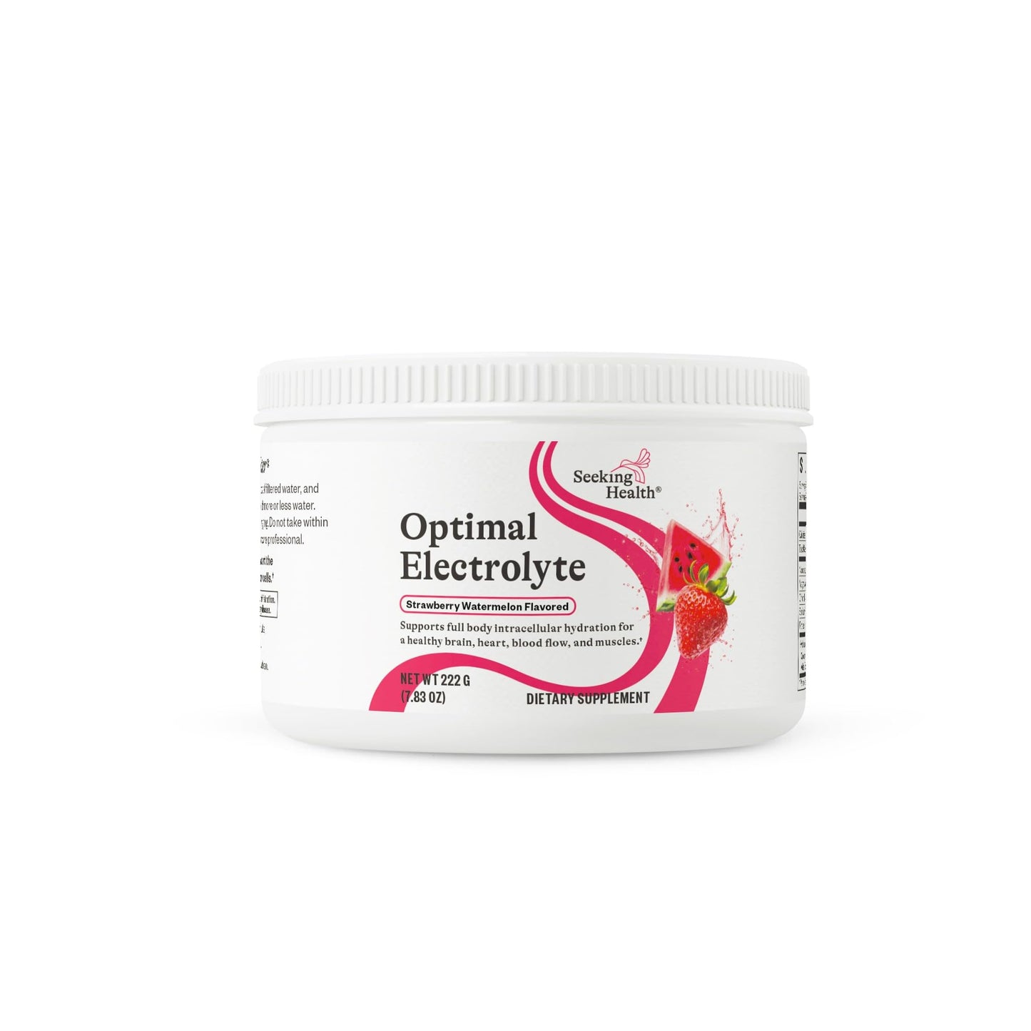 Seeking Health Optimal Electrolyte Strawberry Watermelon Powder 7.83 Ounce