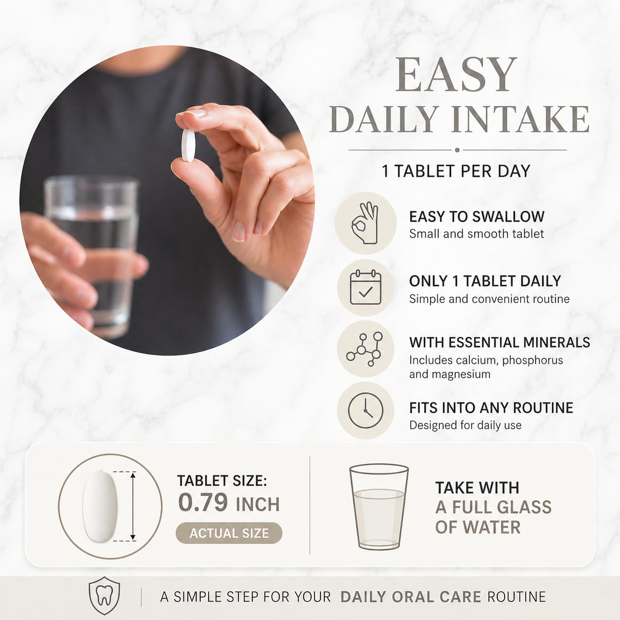 Dental Rituals Implant Care – Bone Regeneration Supplement for Dental Implants, 30 Tablets