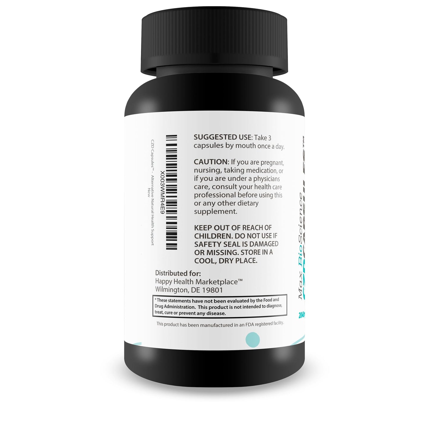 Happy Health Marketplace CDZ Vitamins Capsule 1 Count
