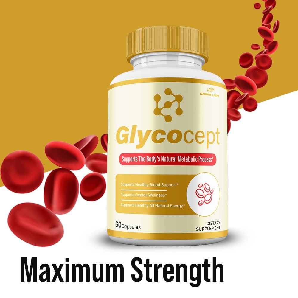 Shark Labs Glycocept Capsules, 60 Count