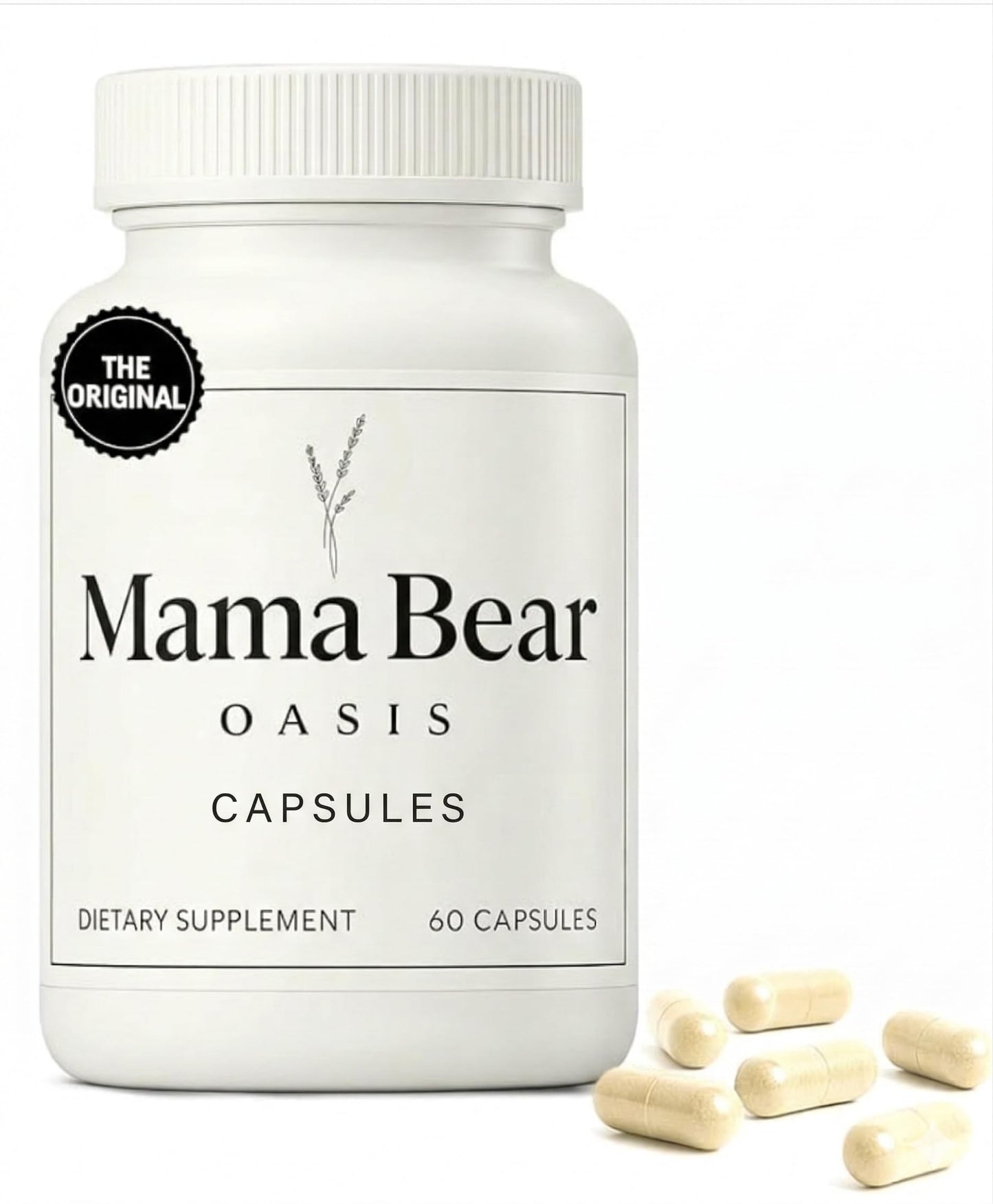 Mama Bear Oasis Nerve Support Capsules for Neuropathy, 1 Count