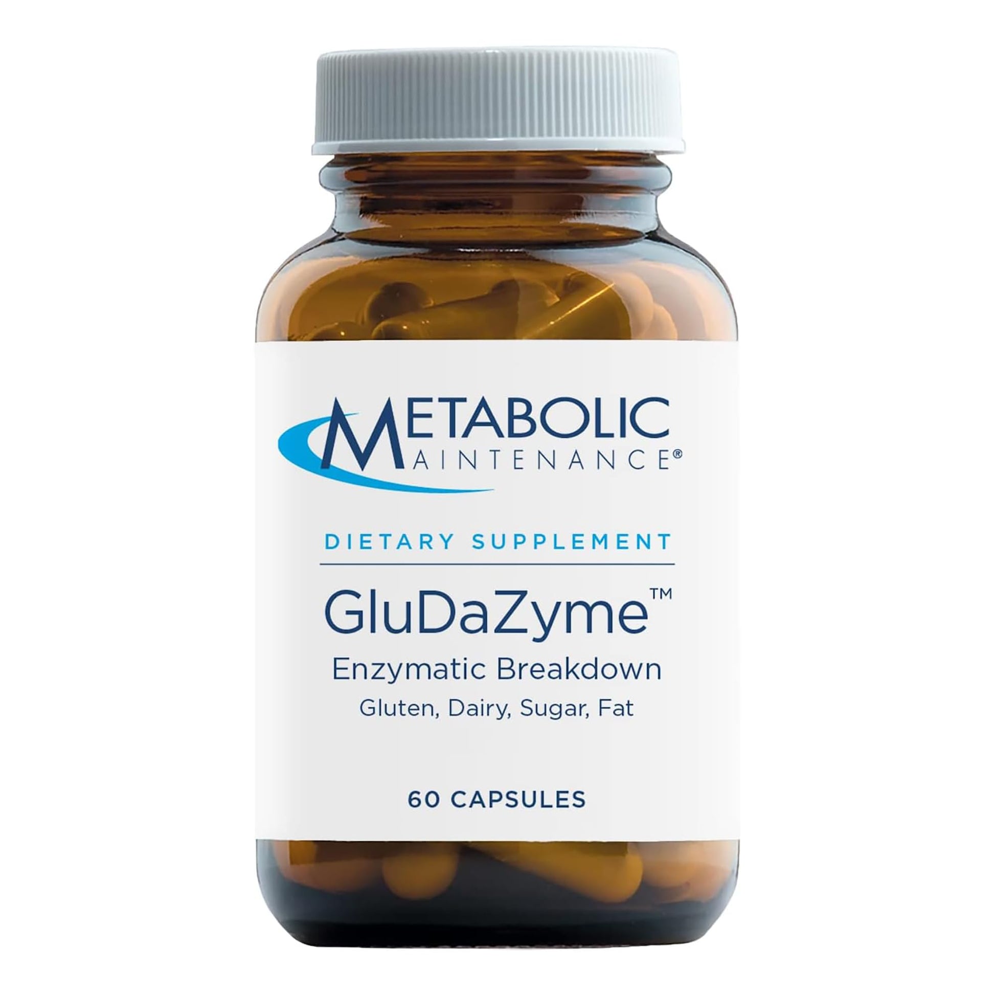 Metabolic Maintenance GluDaZyme DPP-IV Enzyme Blend 60 Capsules