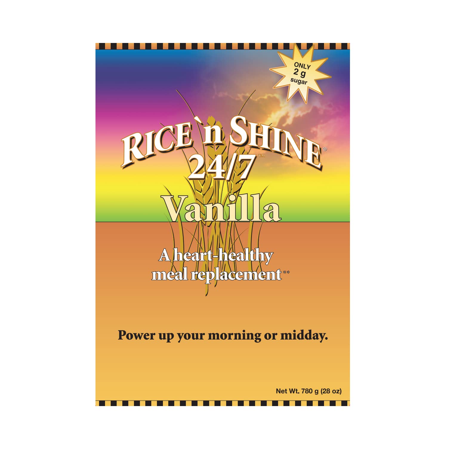 NutraCea for ITV Rice n Shine Meal Replacement Powder, 28 Servings