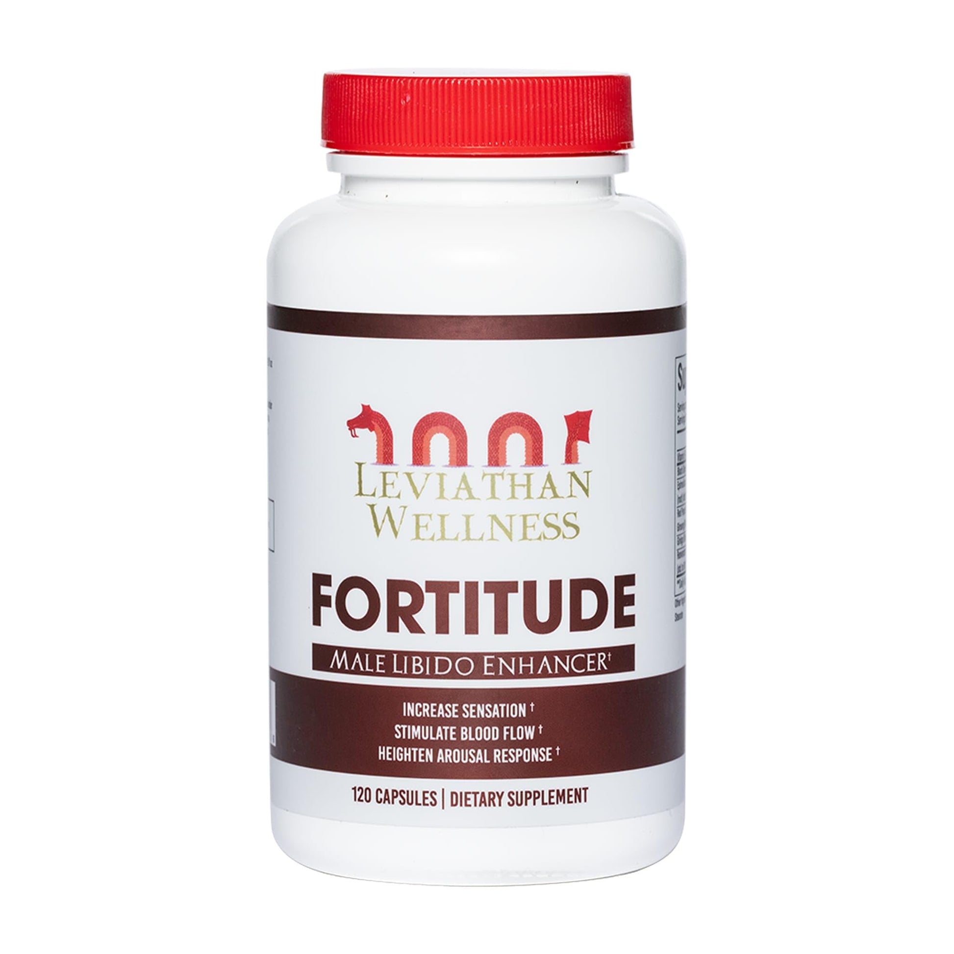 Leviathan Wellness Fortitude Male Sex Enhancer Libido Booster Capsule 90 Capsules
