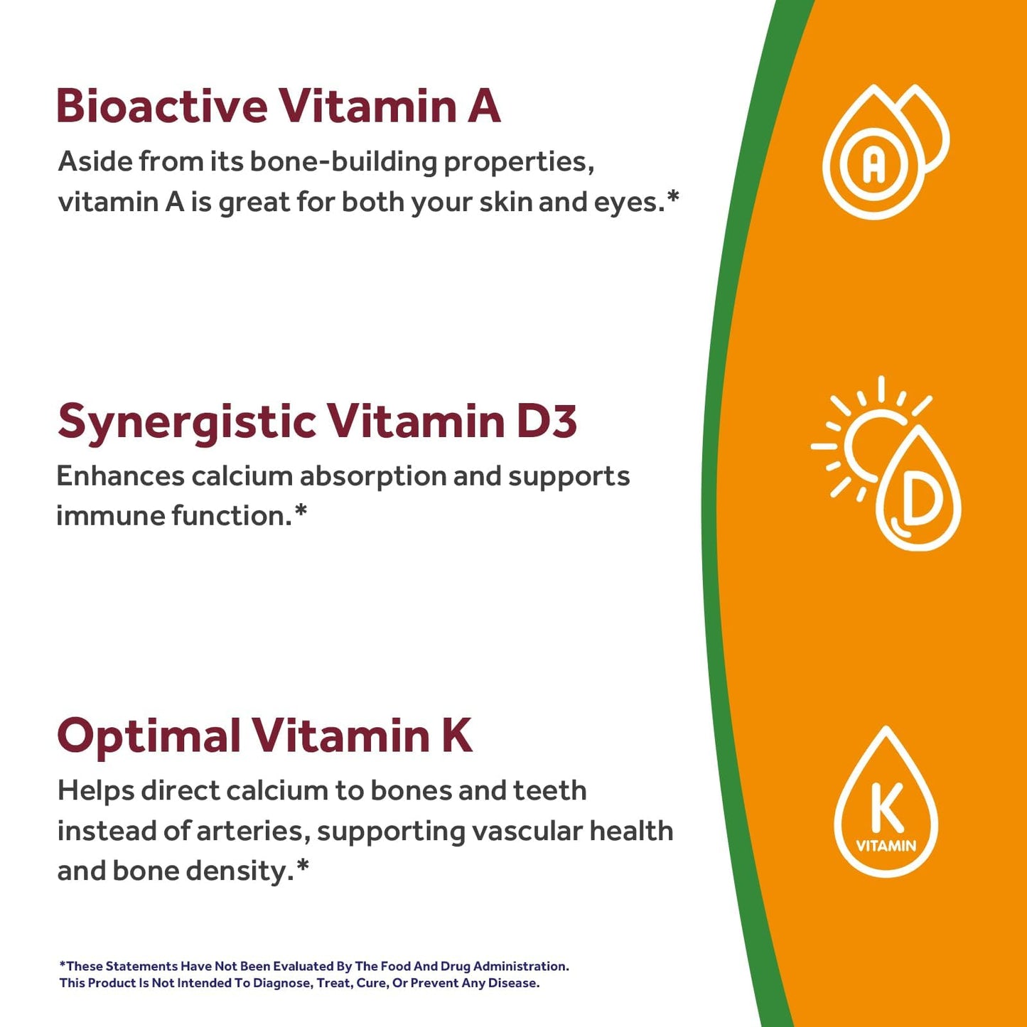 Doctor's Recipes Vitamin K with Vitamin A & D3, K1 + K2 (MK-7 & MK-4) Softgels 60