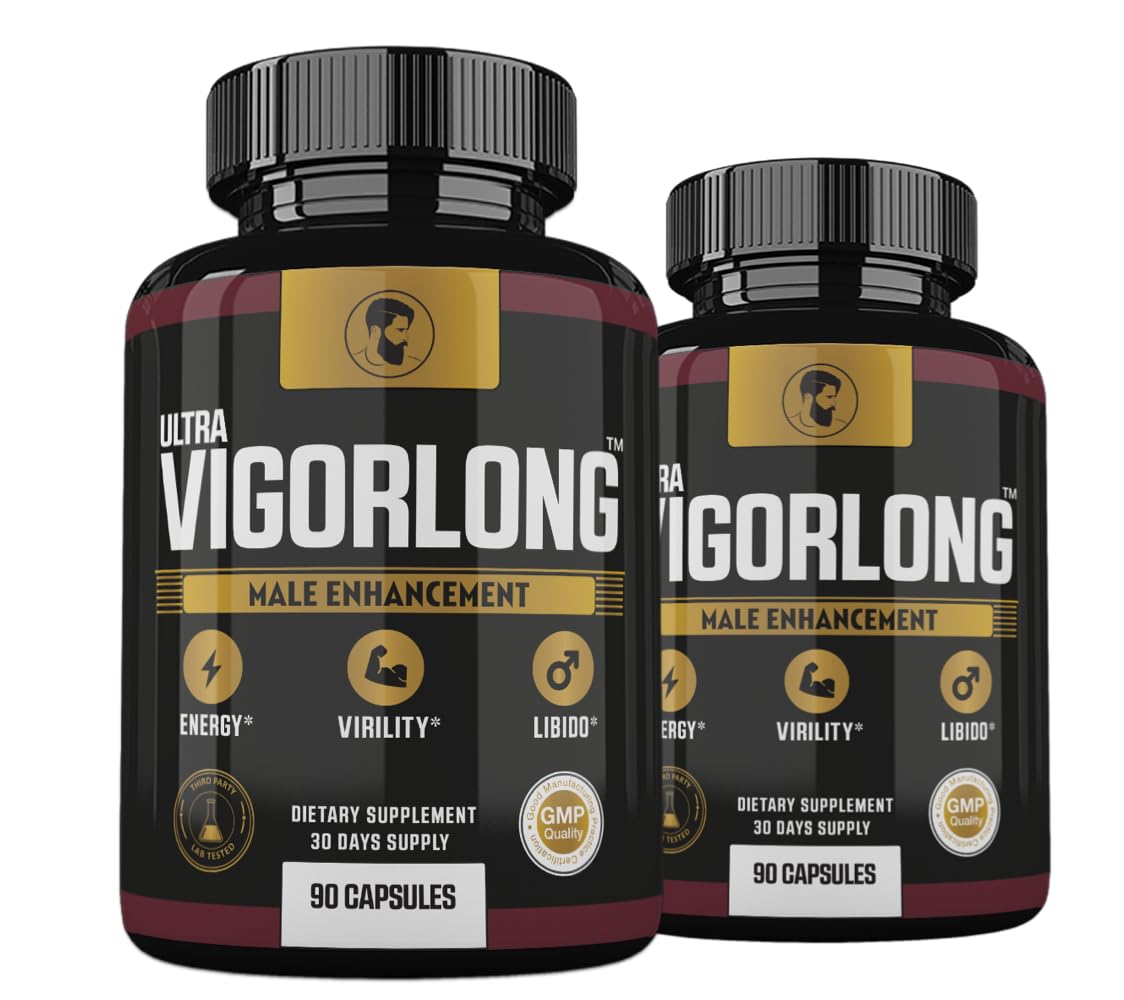 Zonata Ultra VigorLong Supplement Advanced Formula for Men Capsule, 180 Count