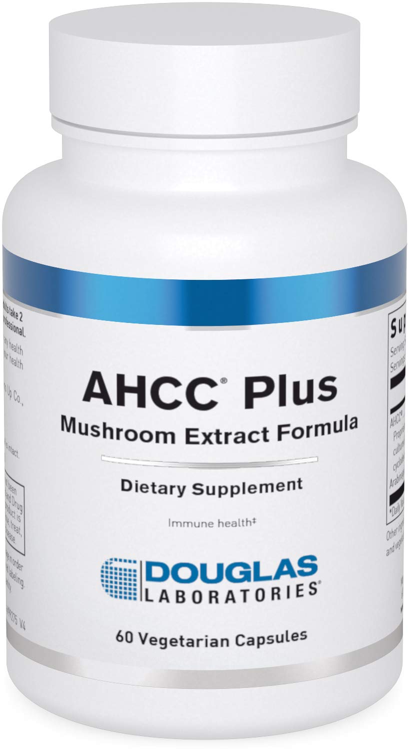 Douglas Laboratories AHCC Plus Mushroom Extract Formula with Arabinogalactin for Immune Support, 60 Capsules