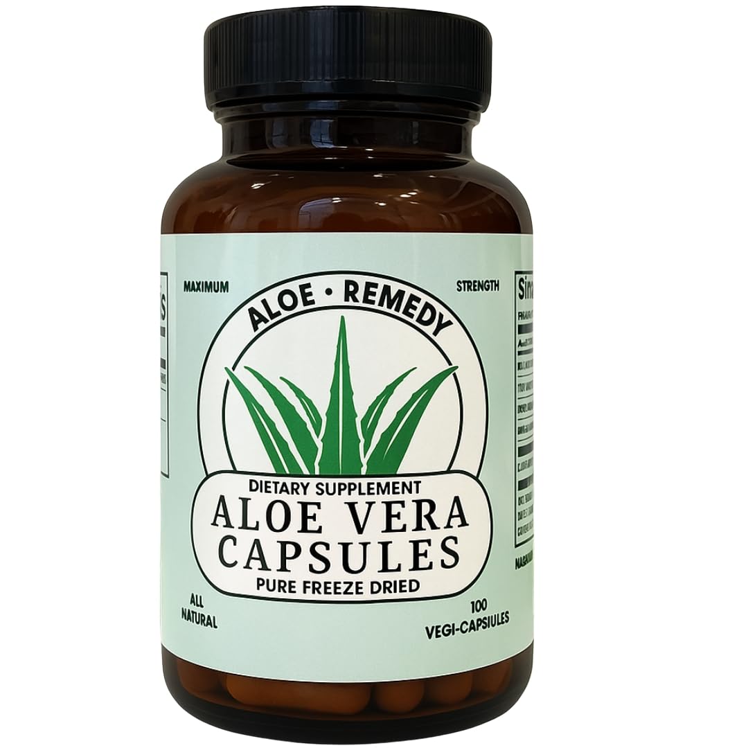Aloe Remedy Aloe Vera Capsules 180 Capsules