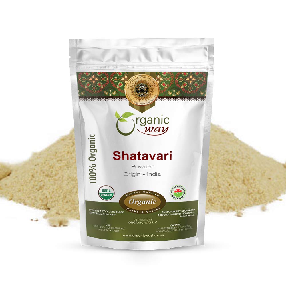 Organic Way Shatavari Powder 4 Ounce