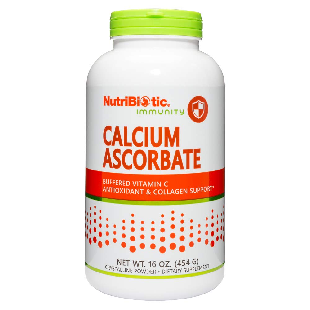 NutriBiotic Calcium Ascorbate Vitamin C Powder, 16 oz