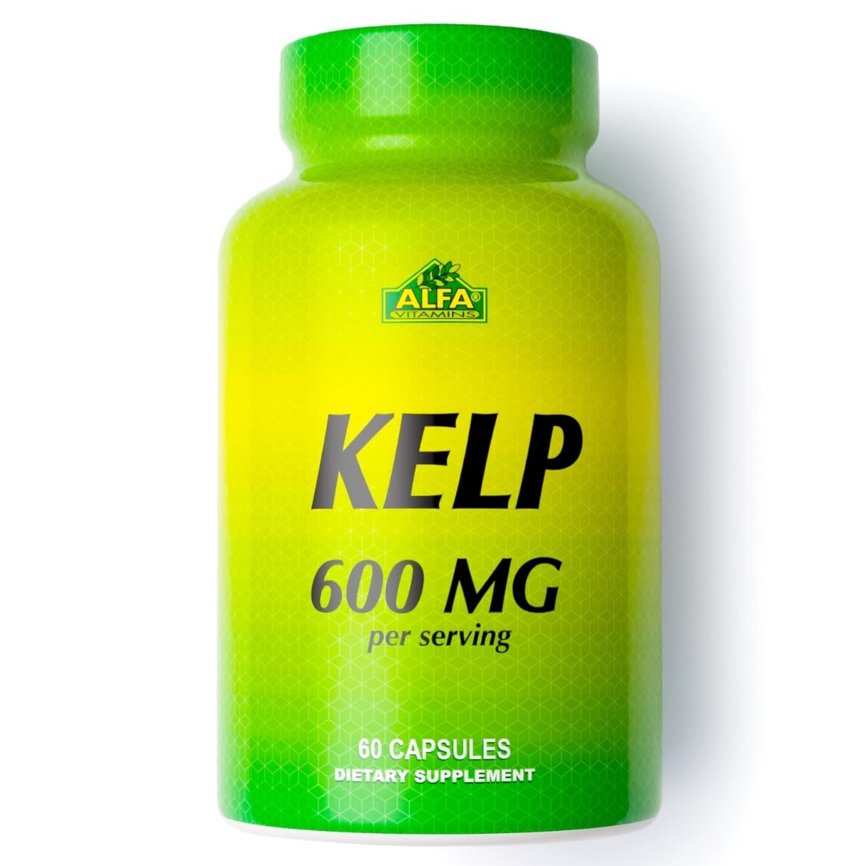 ALFA VITAMINS Kelp Supplement Capsule, 60 Capsules
