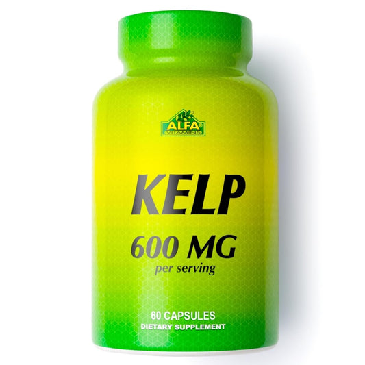 ALFA VITAMINS Kelp Supplement Capsule, 60 Capsules