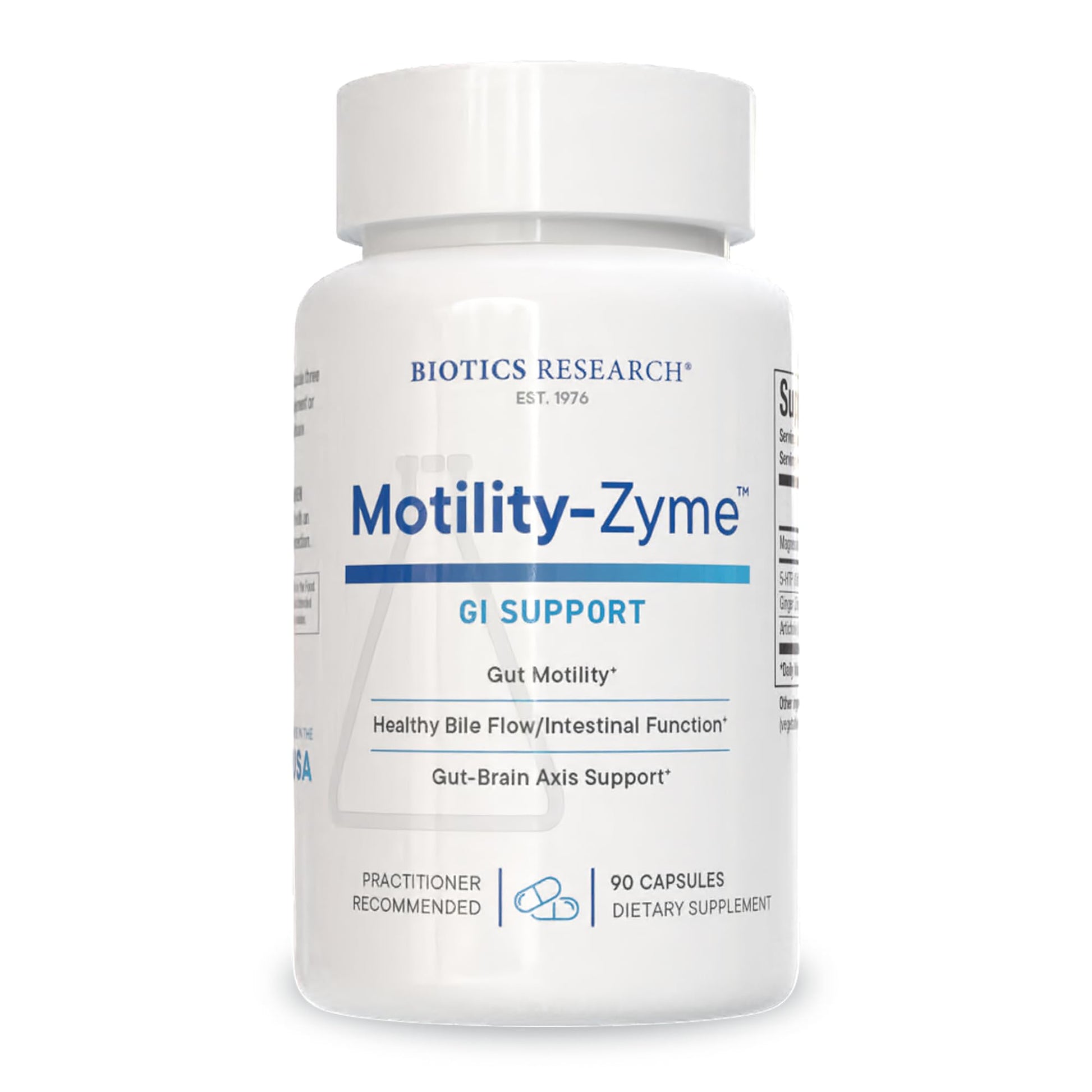 BIOTICS RESEARCH Motility-Zyme Capsule 90