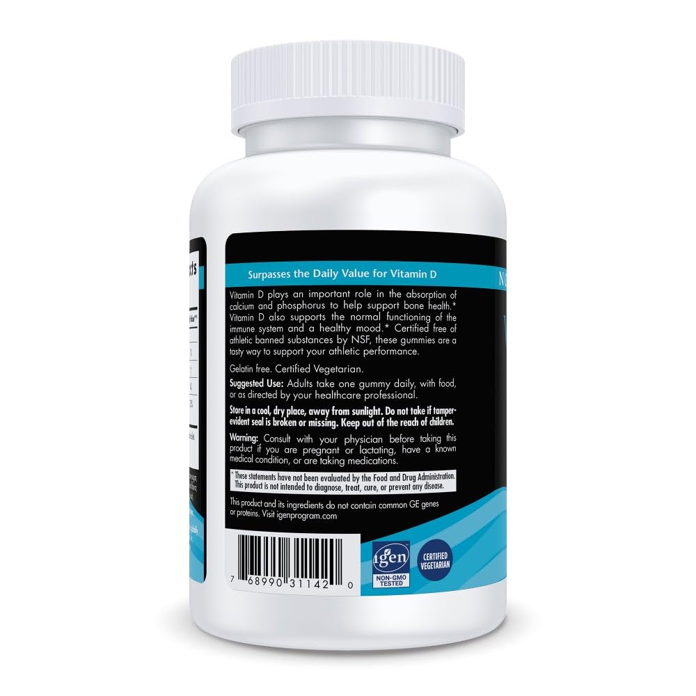 Nordic Naturals Vitamin D3 Gummies 240 Gummies