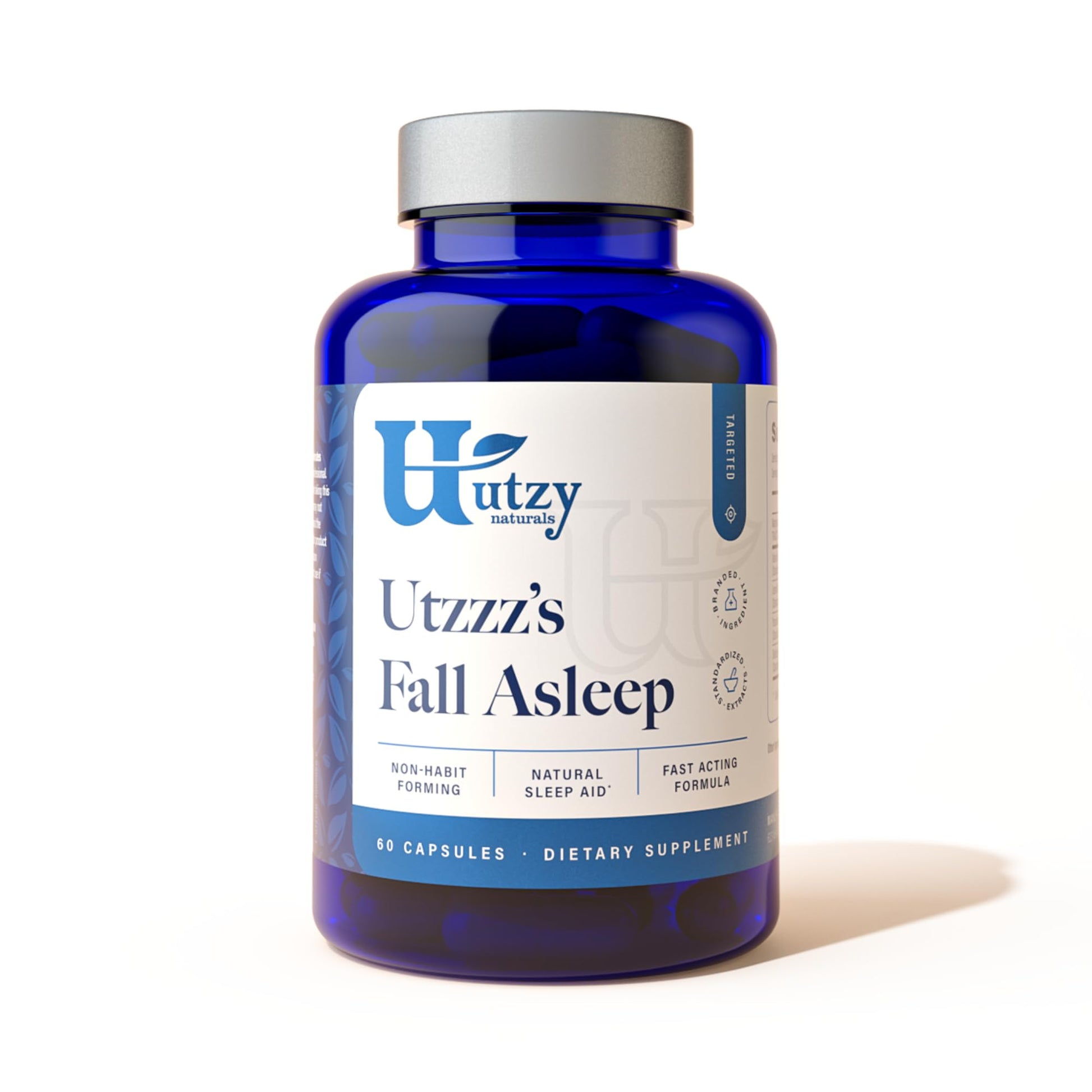 Utzy Naturals Fall Asleep Capsules 60 Capsules