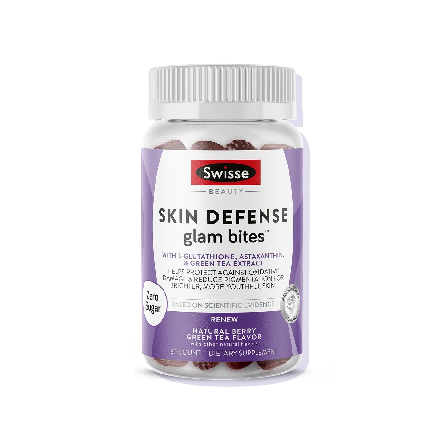 Swisse Skin Defense Glam Bites Gummy 60 Count
