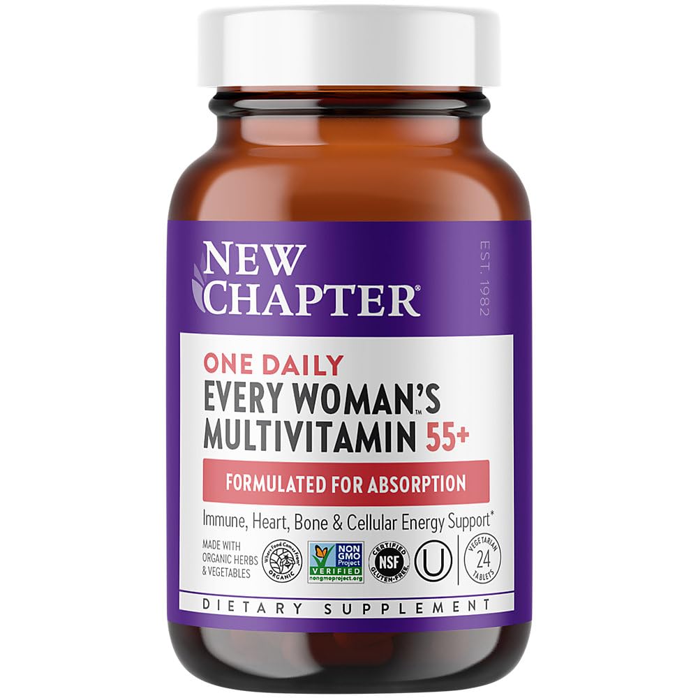 New Chapter Every Woman's One Daily 55+ Gummy 24 Count