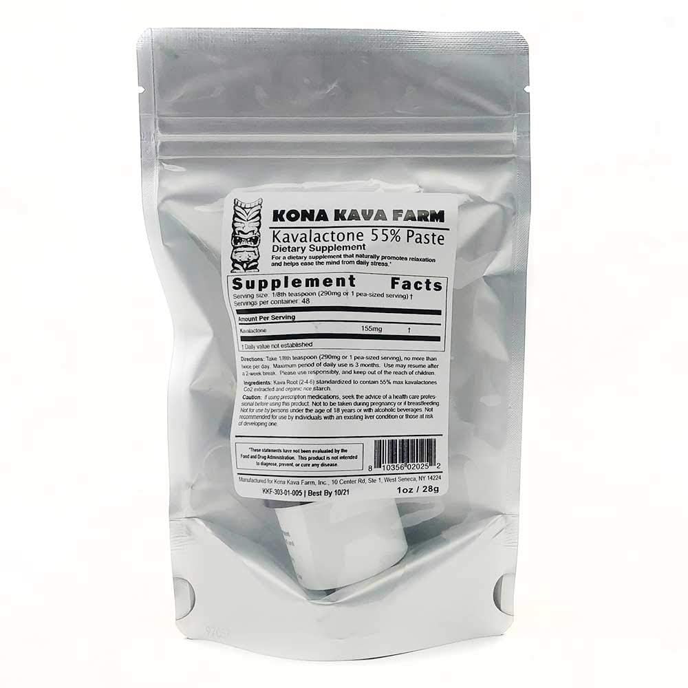 Kona Kava Farm 55% Kavalactone Paste Powder 0.5 oz